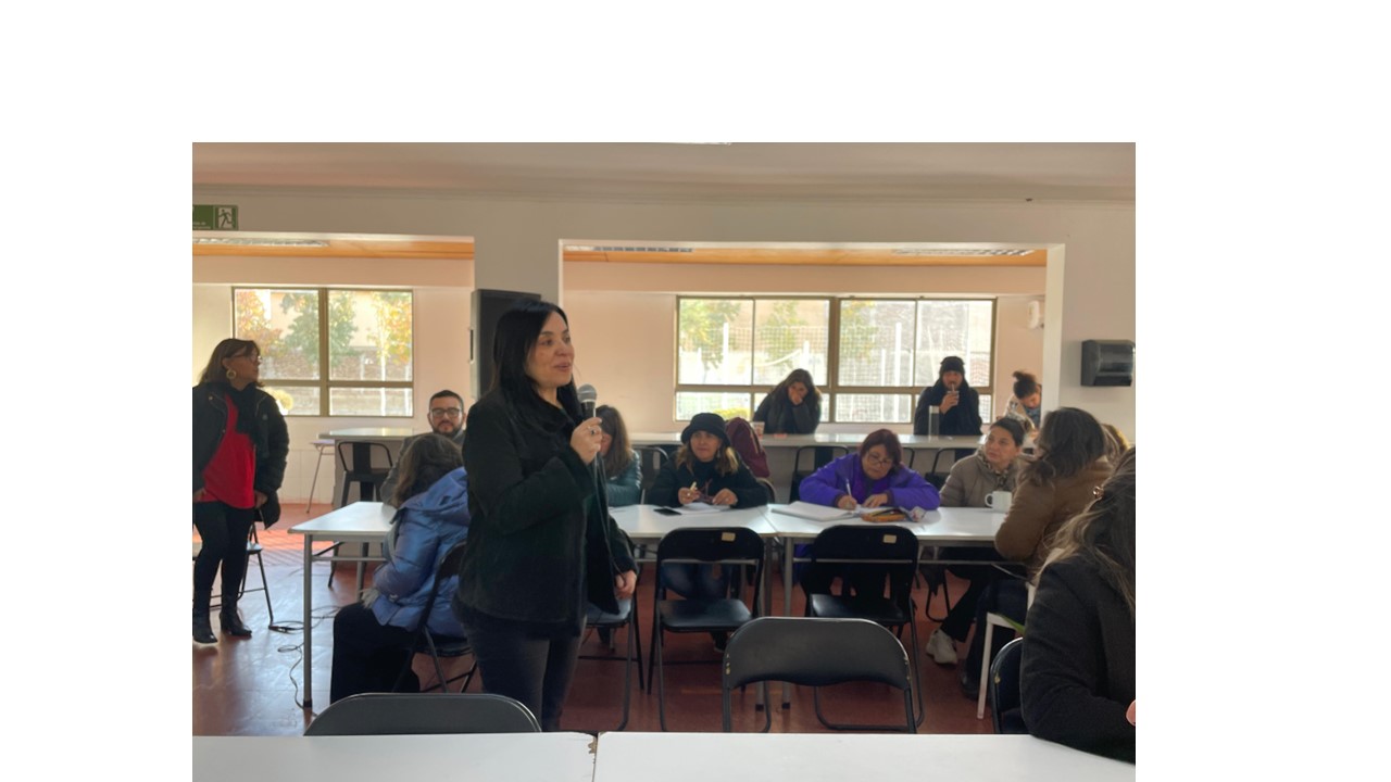 Escuela Valle del Inca de Conchalí y el Liceo Bicentenario Francisco Bilbao de Quilicura tuvieron encuentros con el Servicio Local de Educación Pública Los Libertadores