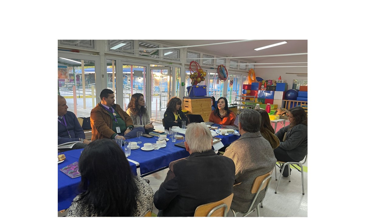 Consejo de Directoras y Directores de Escuelas y Liceos de Conchalí dialogan con SLEP Los Libertadores para potenciar trabajo colaborativo