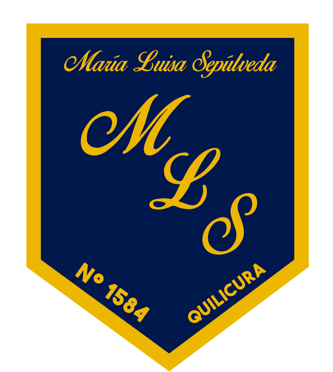 Insignia de Escuela N°1584 María Luisa Sepúlveda