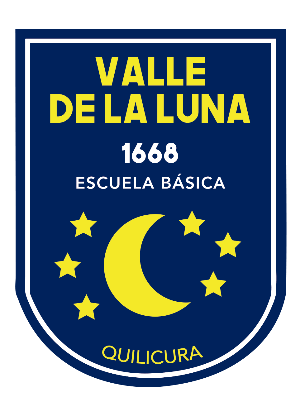 Insignia de Escuela N°1668 Valle de la Luna